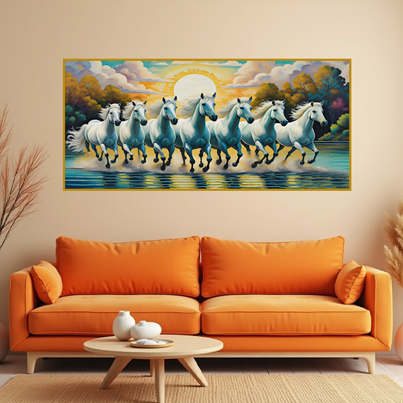 Seven Horses Paintings