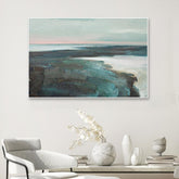 Serene Contemporary Wall Art Framed Wall Art