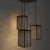 Wooden Modern Lamp Hanging Ceiling Light For Home Decoration Living Room