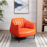 Orange Almeda Accnet Chair