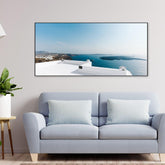 Santorini Island Greece Framed Wall Art