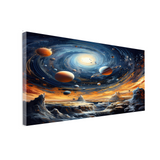 Abstract digital-art-galaxy | Size 2x4 Feet