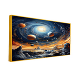 Abstract digital-art-galaxy | Size 2x4 Feet