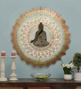 Bhuddha Metal Wall Decor