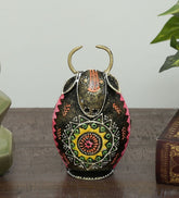 cow piggy bank table decor