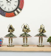 doll Human Figurine Set Of 3 table decor