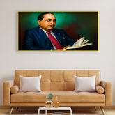 Dr. B.R. Ambedkar (Baba Sahbab) canvas wall art - Buy Wall Painting| Size 2x4 Feet
