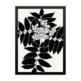 Tropical Botanical Floral Framed Art Painting for Home and Office Décor