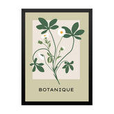 Floral Wall Art with Black Frame for Home Decor