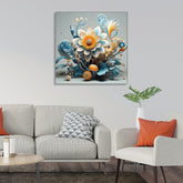 Vibrant Flower Wall Paintings: Bring Nature Indoors