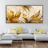 Beautiful Flower Abstract Art Canvas | Modern Floral Wall Decor