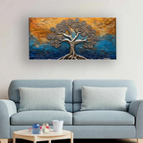 Abstract Botanical Tree Acrylic Wall Art| Size 2x4 Feet