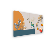 Abstract Geometry Golden Modern Wall Art ISize 2x4 Feet