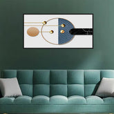 Abstract Geometry Modern Wall Art | Size 2x4 Feet