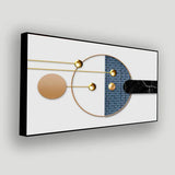 Abstract Geometry Modern Wall Art | Size 2x4 Feet