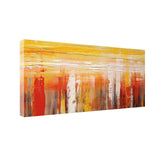 Abstract Textured Layers Wall Painting | Size 2x4 Feet