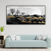 Misty Mountain Valley | Serene Nature Wall Art Canvas