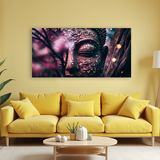 Buddha Lotus Tree Spiritual Wall Art ISize 2x4 Feet