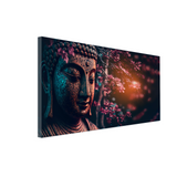 AI-Generated Buddha Lotus Tree Spiritual Wall Art ISize 2x4 Feet