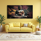 Buddha Wall Painting – Perfect for Yoga Room, Home or Hotel Décor | Size 2x4 feet