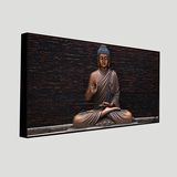 Buddha Canvas Wall Art | Home & Office Décor for Harmony | Handmade Look – Size 4x2 Feet