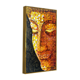 Elegant Buddha Wall Painting for Living Room or Office | Sacred Art for Positive Energy & Focus | Canvas Size 2x4 Feet