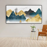 Dreamland Deer Scene | Fantasy Nature Canvas Painting