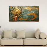 cosmetic-bottle-with-luxurious-art-nouveau-inspired-sun-relief-background| Size 2x4 Feet