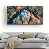 Radha Krishna Love Painting – Premium Canvas Wall Decor