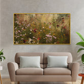 Spring Blossoms Multicolor Floral Canvas Wall Painting