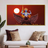 Hail Lord Vishnu Painting for Living Room