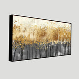 Golden Fall Season Nature Landscape Wall Art Size:H x W, 2x4 Feet