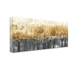 Golden Fall Season Nature Landscape Wall Art Size:H x W, 2x4 Feet
