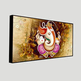 Beautiful Lord Ganesh Ji canvas painting for living room,bedroom, office, hotel etc.