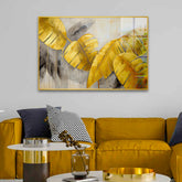 Canvas of Creativity: Golden Acrylic Wall Paintings to Elevate Your Home