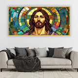 Serene Jesus Portrait – Sacred Christian Art in Soft Divine Light