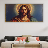 Jesus Blessing Portrait – Divine Love & Protection Christian Canvas Art