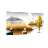 Deer Reflection in Water | Tranquil Nature Wall Art