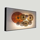 Luxury Chandelier Ceiling Wall Art Print ISize 2x4 Feet