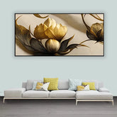Floral Energy Abstract Canvas | Bright Modern Wall Art