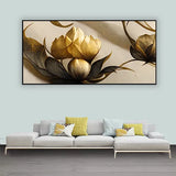 Floral Energy Abstract Canvas | Bright Modern Wall Art