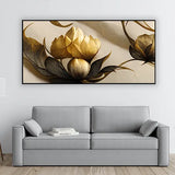 Floral Energy Abstract Canvas | Bright Modern Wall Art