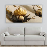 Floral Energy Abstract Canvas | Bright Modern Wall Art