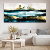 Modern Abstract Art - Canvas Wall Painting | Size 2x4 Feet