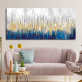 Modern Abstract Design - Large Canvas Wall Painting | Size 2x4 Feet