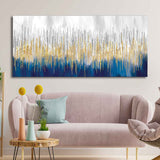 Modern Abstract Design - Large Canvas Wall Painting | Size 2x4 Feet