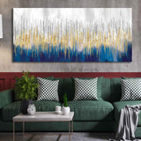 Modern Abstract Design - Large Canvas Wall Painting | Size 2x4 Feet