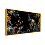 Warli Art Bird Wall Painting – Peace Wings | Size 2x4 Feet