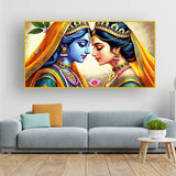 Radha Krishna Wall Hanging Art – Premium Canvas art