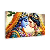 Radha Krishna Wall Hanging Art – Premium Canvas art